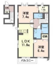 プリマベラAの間取り画像