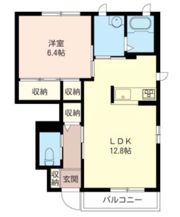 アヴニール 彩の間取り画像