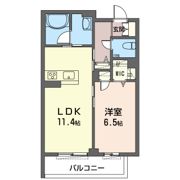 ウィステリア所沢の間取り画像