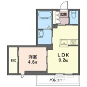 パルテノ 航空公園の間取り画像