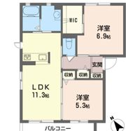 WISTの間取り画像