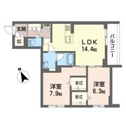 ルミノサ・ファミリアAの間取り画像