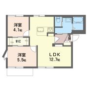 フレグランス 高橋 Aの間取り画像