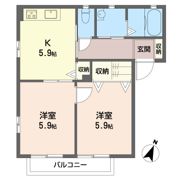 ボンヌ・シャンスAの間取り画像