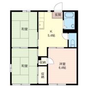 ジュネス グリーン フジの間取り画像