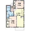 ヒルズサンシャイン Aの間取り画像