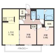 アルビレオAの間取り画像