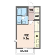 ハッピークローバー Aの間取り画像