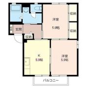 ディアス タカイ Aの間取り画像