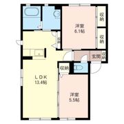 ヴィラ ボナールBの間取り画像