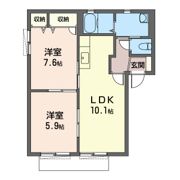 パレーシャル緑ケ丘 IIIの間取り画像