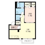 フローラルKの間取り画像