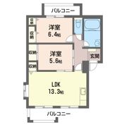 グランディール大和の間取り画像