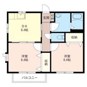 ガーデンフラッツの間取り画像