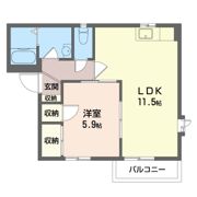 ヴェルドミールIIの間取り画像