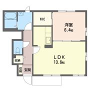 サザンハイツ南林間Nの間取り画像