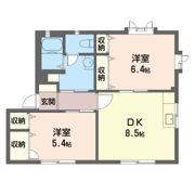 オリーブハウス弐番館の間取り画像