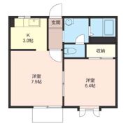 アルカディアの間取り画像