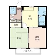 メゾンミナミBの間取り画像