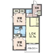 Shamaison Ebina IIの間取り画像