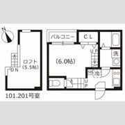 ハーモニーテラス野並Ⅲの間取り画像