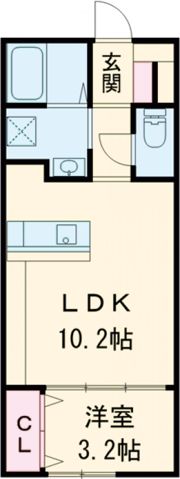 ガーデンシティ長潟の間取り画像