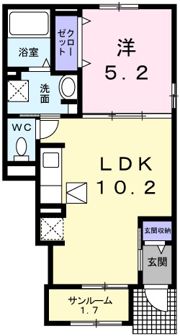 メゾン・アルテミスの間取り画像