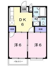 レジデンス伏見1の間取り画像