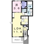 リバーフロント山手Ⅱの間取り画像