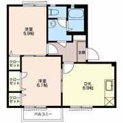 AUBE’02の間取り画像