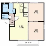 フォーレスクワトロの間取り画像