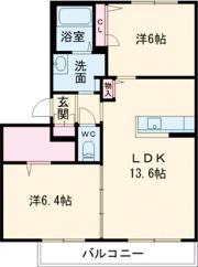 カーサ ブラーノの間取り画像