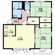 フレグランス パストラル Bの間取り画像