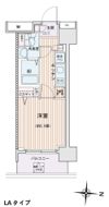 エスティメゾン錦糸町Ⅱの間取り画像