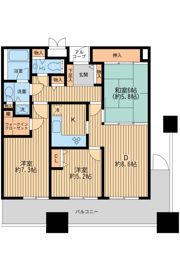 リバーサイド隅田セントラルタワーパレスの間取り画像