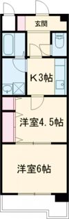 パレ・ドール鶴崎Ⅱの間取り画像