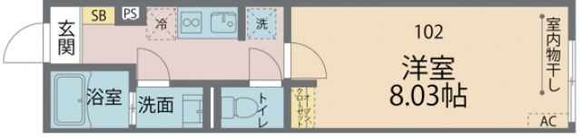 カインドネスみずほ台Northの間取り画像