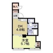 イースト西代の間取り画像