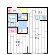 ノースウェーブス手稲の間取り画像