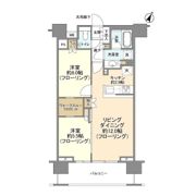 クレヴィア新宿若松町の間取り画像