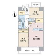 ラトゥール代官町WESTの間取り画像