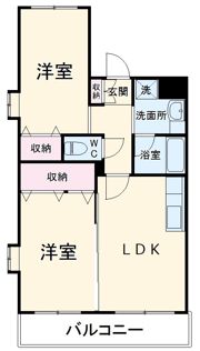 グローバル錦パークⅠの間取り画像