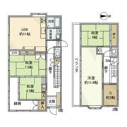 長房町戸建の間取り画像
