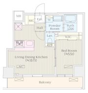 ケルスコート笹塚の間取り画像
