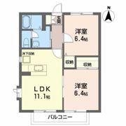 ハイブリッジコートIIの間取り画像