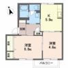 ディアス大館の間取り画像