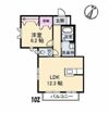 ディアス三滝 B棟の間取り画像