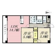 本郷マンションの間取り画像