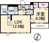 シャーメゾン福山北 B棟の間取り画像