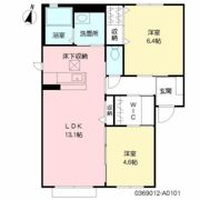 シャナイア A棟の間取り画像